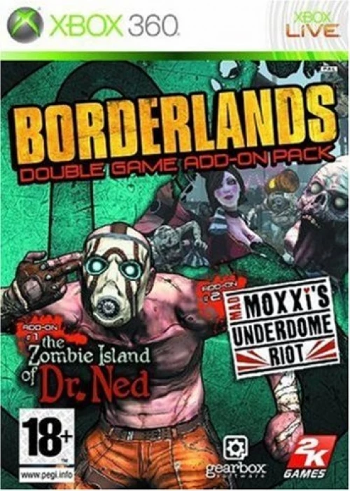 Borderlands Double Game Add-on Pack voor de Xbox 360 kopen op nedgame.nl