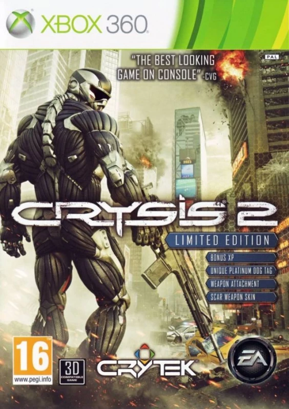 Crysis 2 (Limited Edition) voor de Xbox 360 kopen op nedgame.nl
