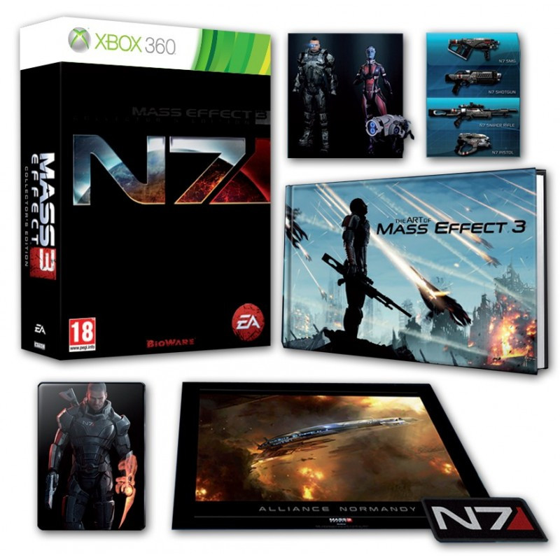 Mass effect 3 n7 deals collector's edition xbox one price