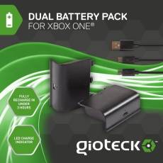 Gioteck Dual Battery Pack voor de Xbox One kopen op nedgame.nl