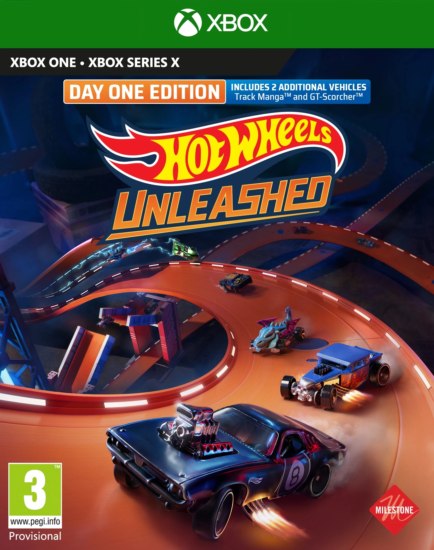Hot Wheels Unleashed Day One Edition voor de Xbox One kopen op nedgame.nl