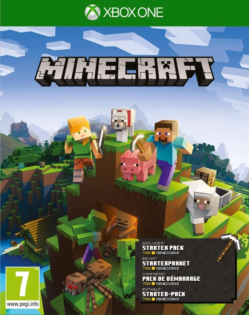 Minecraft + Starter Pack voor de Xbox One kopen op nedgame.nl