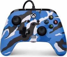 PowerA Enhanced Wired Controller - Blue Camo voor de Xbox One kopen op nedgame.nl