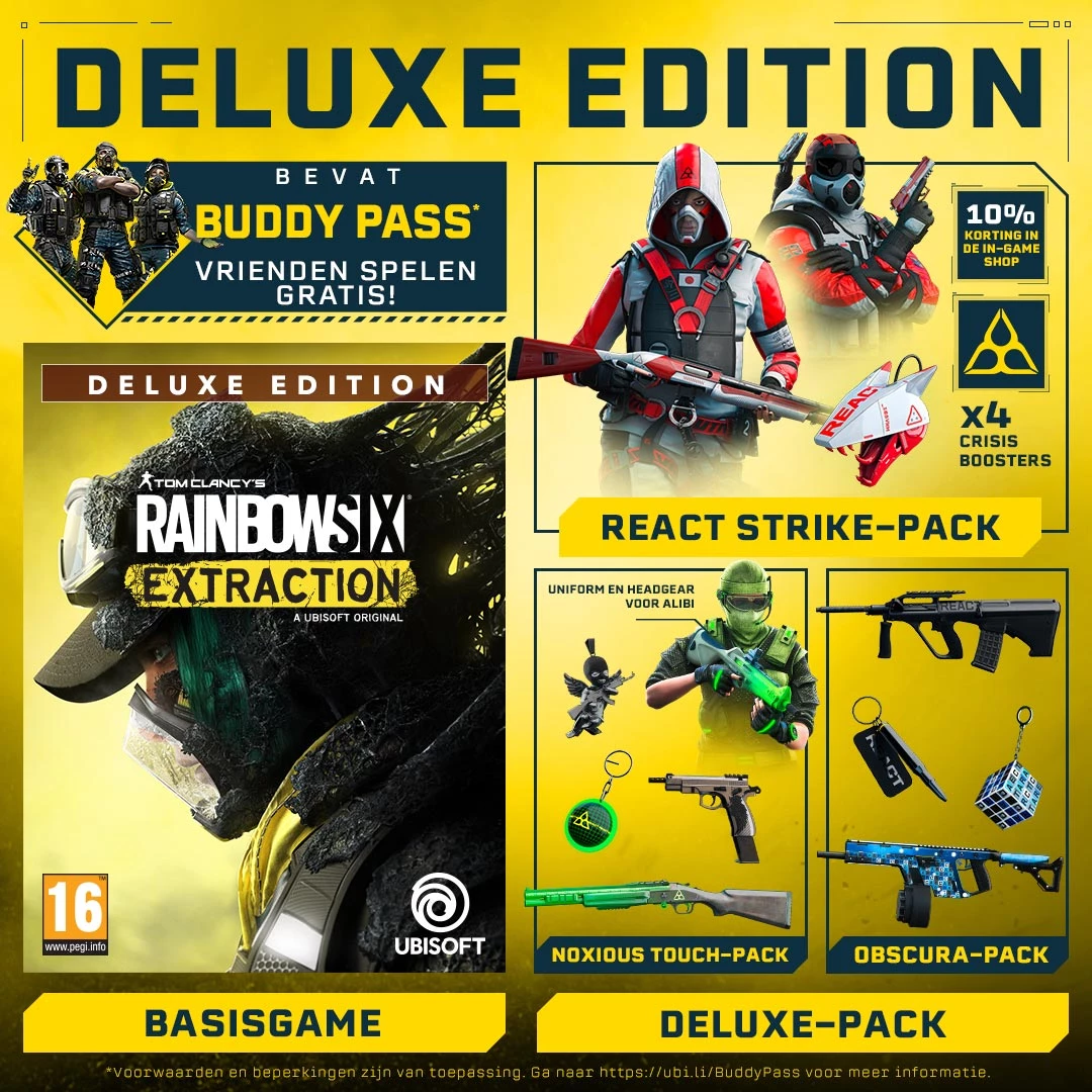 Rainbow Six Extraction - Deluxe Edition voor de Xbox One kopen op nedgame.nl
