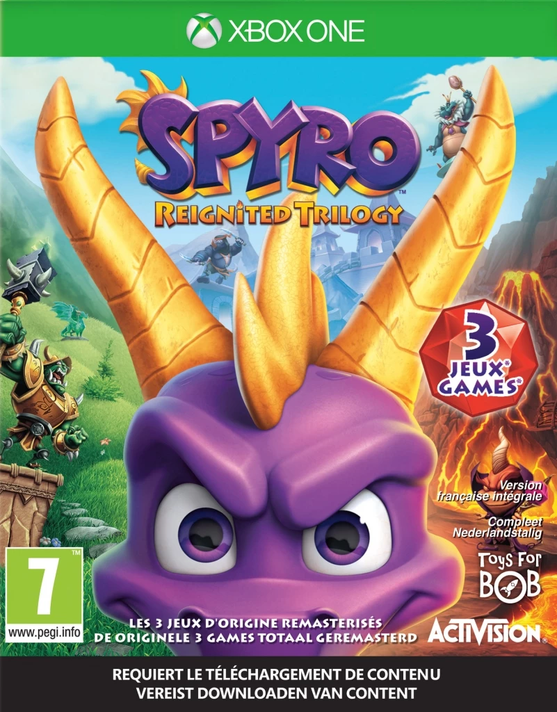 Spyro Reignited Trilogy voor de Xbox One kopen op nedgame.nl