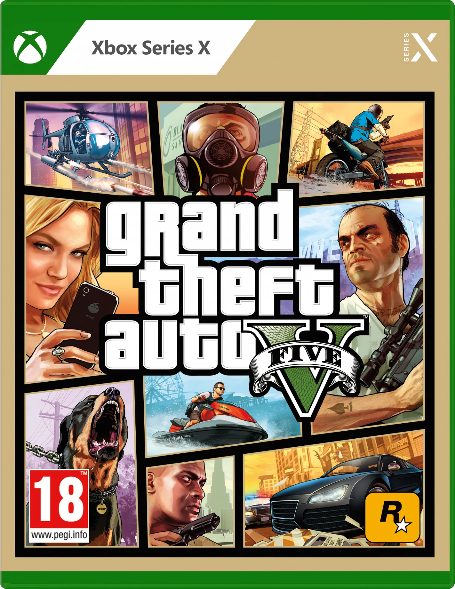Grand Theft Auto 5 (GTA V) voor de Xbox Series S/X kopen op nedgame.nl
