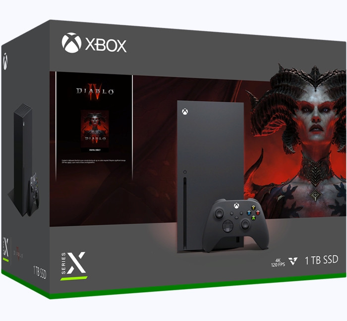 Minnaar Mammoet Ga trouwen Nedgame gameshop: Xbox Series X Console 1 TB - Diablo IV Premium Bundel ( Xbox Series S/X) kopen - release 06-06-2023 - pre-order nu!