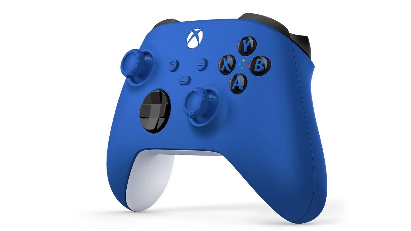 Xbox Series X/S Wireless Controller (Shock Blue) voor de Xbox Series S/X kopen op nedgame.nl