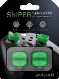 Gioteck Sniper Thumb Grips - Green voor de Xbox Series S kopen op nedgame.nl
