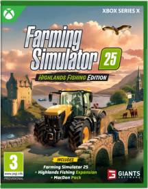 Farming Simulator 25 Highlands Fishing Edition voor de Xbox Series X preorder plaatsen op nedgame.nl
